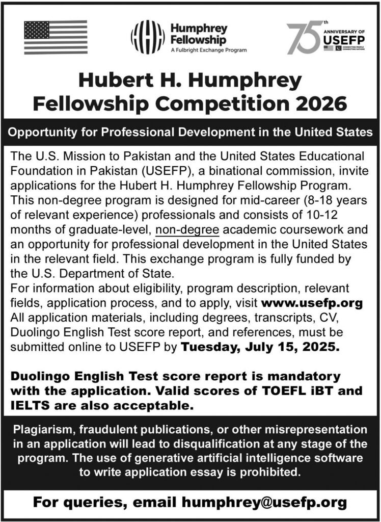 USEFP Job ad