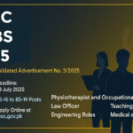 FPSC Consolidated Advertisement No. 3 2025: Key Opportunities and Application Guide FPSC AD 2025 3