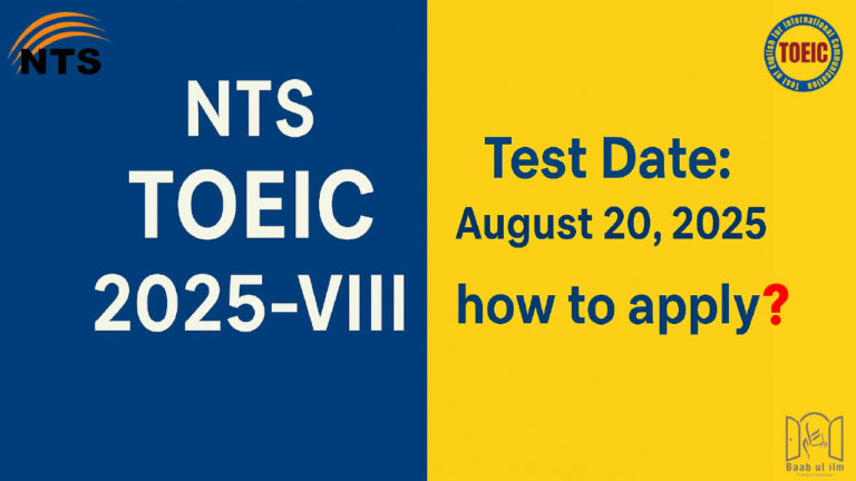 TOEIC Test 2025