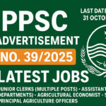 PPSC Advertisement No. 39/2025 – A Door to Astonishing Government Careers in Punjab PPSC Advertisement No. 39/2025